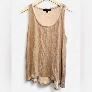 Green Envelope Grey Tank Top